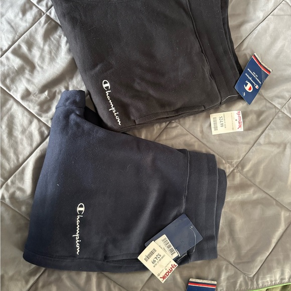 Champion Black and Dark Gray Joggers - Picture 1 of 1